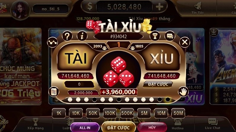 Cược thủ có thể dễ dàng tham gia Tài xỉu 98win